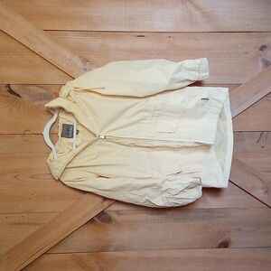 Yellow Rain Jacket. Pacific Trail